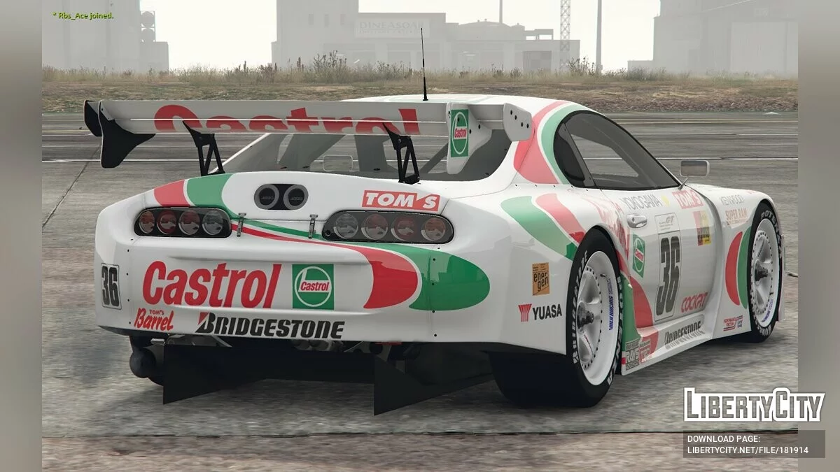 Castrol Supra JGTC [附加组件 / FiveM] v1.1 / GTA 5