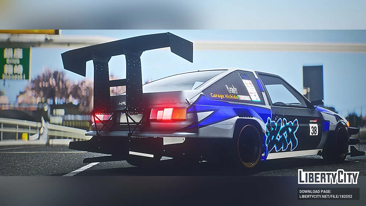Toyota AE86 Time Attack / GTA 5