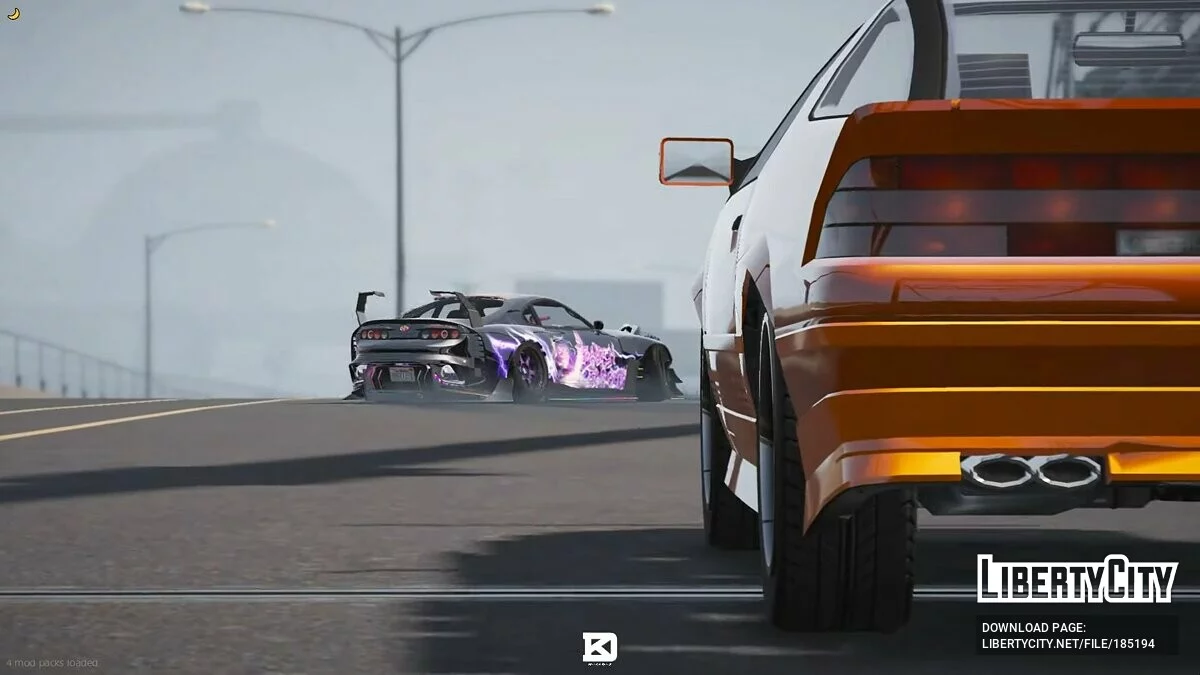 Toyota Supra Hycade RGB Itasha Édition Lumière RGB / GTA 5