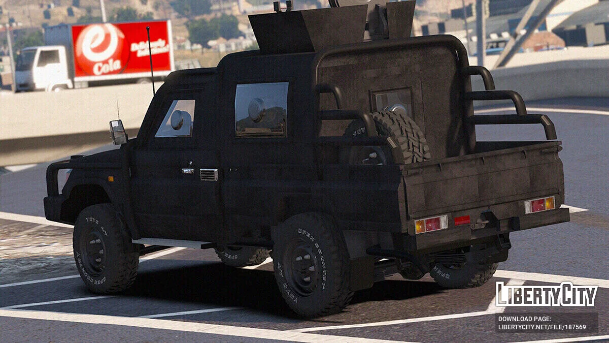 Land Cruiser Black Horse KJ6 2022 v1.0 / GTA 5