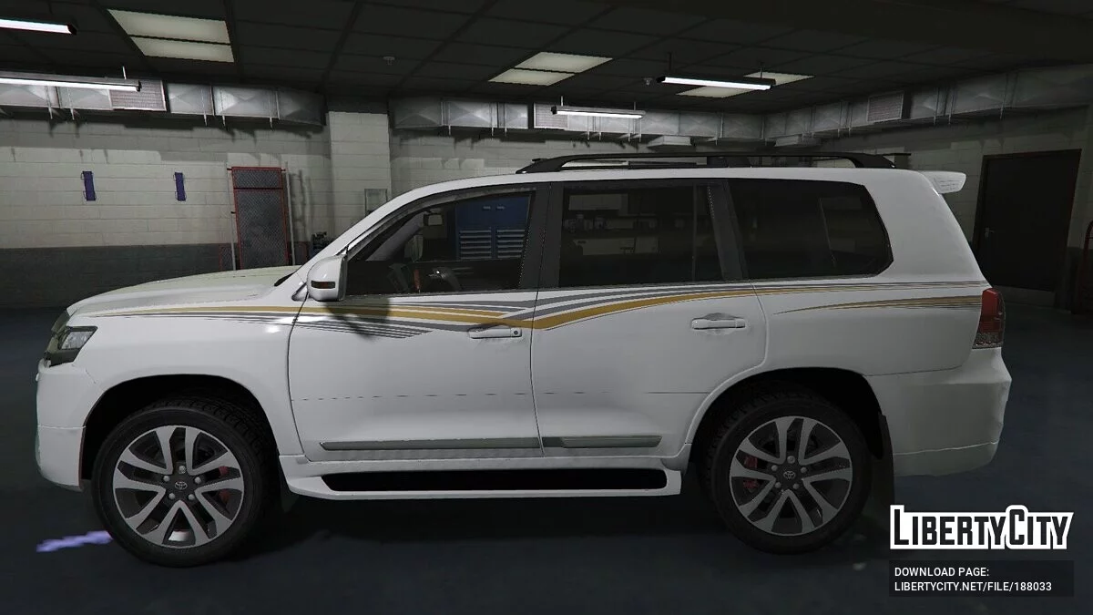 Toyota Land Cruiser 200 VXR 2018 / GTA 5