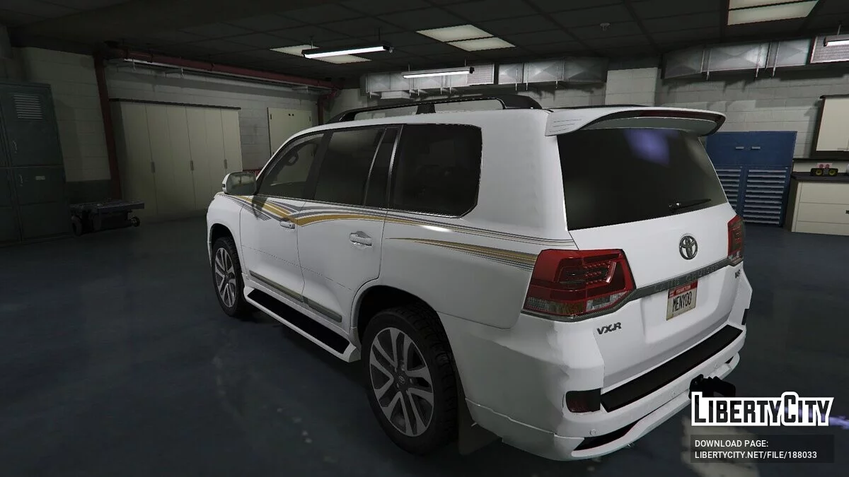 Toyota Land Cruiser 200 VXR 2018 / GTA 5