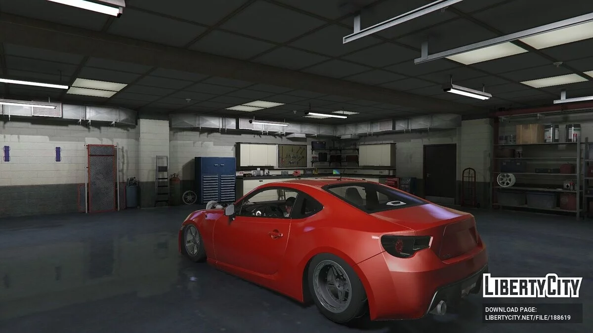 Toyota Drag GT86 BRZ TwinTurbo / GTA 5