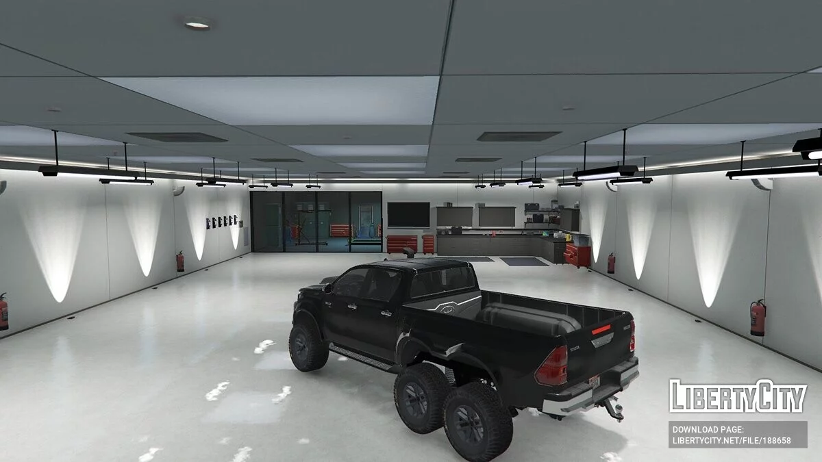 Toyota Hilux Off Road 6x6 / GTA 5