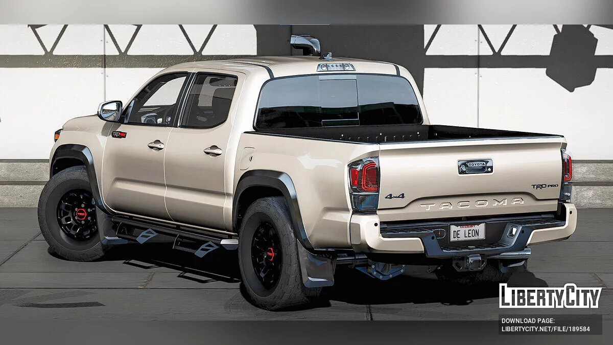 Toyota Tacoma TRD Pro 2019 / GTA 5
