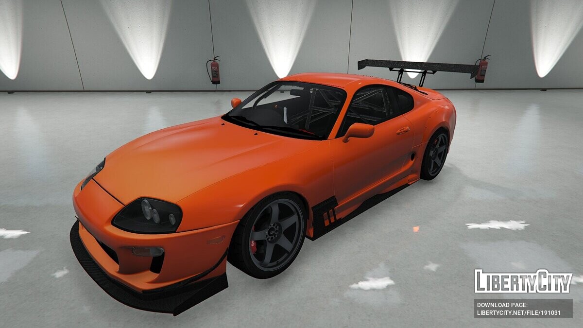 Supra car in gta 5 фото 10