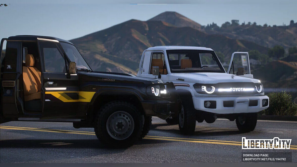 Toyota Land Cruiser (70 Serie), GR 4WD 2023 / GTA 5
