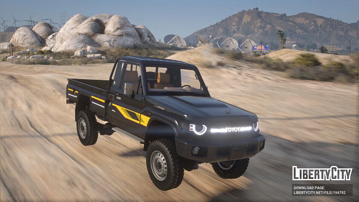 Toyota Land Cruiser (70 Serie), GR 4WD 2023 / GTA 5
