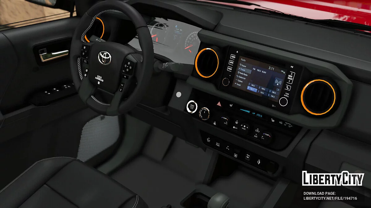 Toyota Tacoma 2023 v1.0 / GTA 5