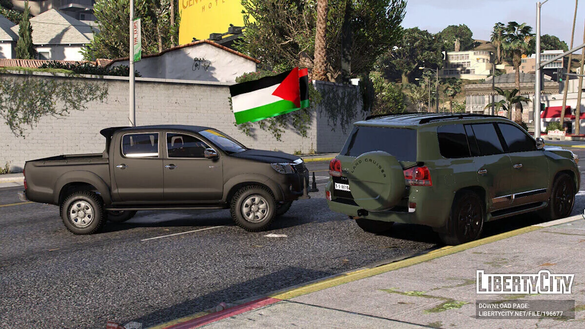 Toyota hilux 2014 armored Ly - Ps / GTA 5