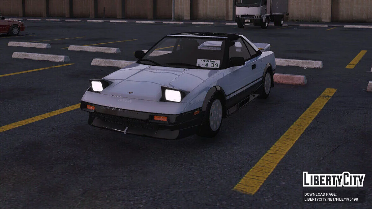 Toyota MR2 (AW11) 88 v1.1 / GTA 5