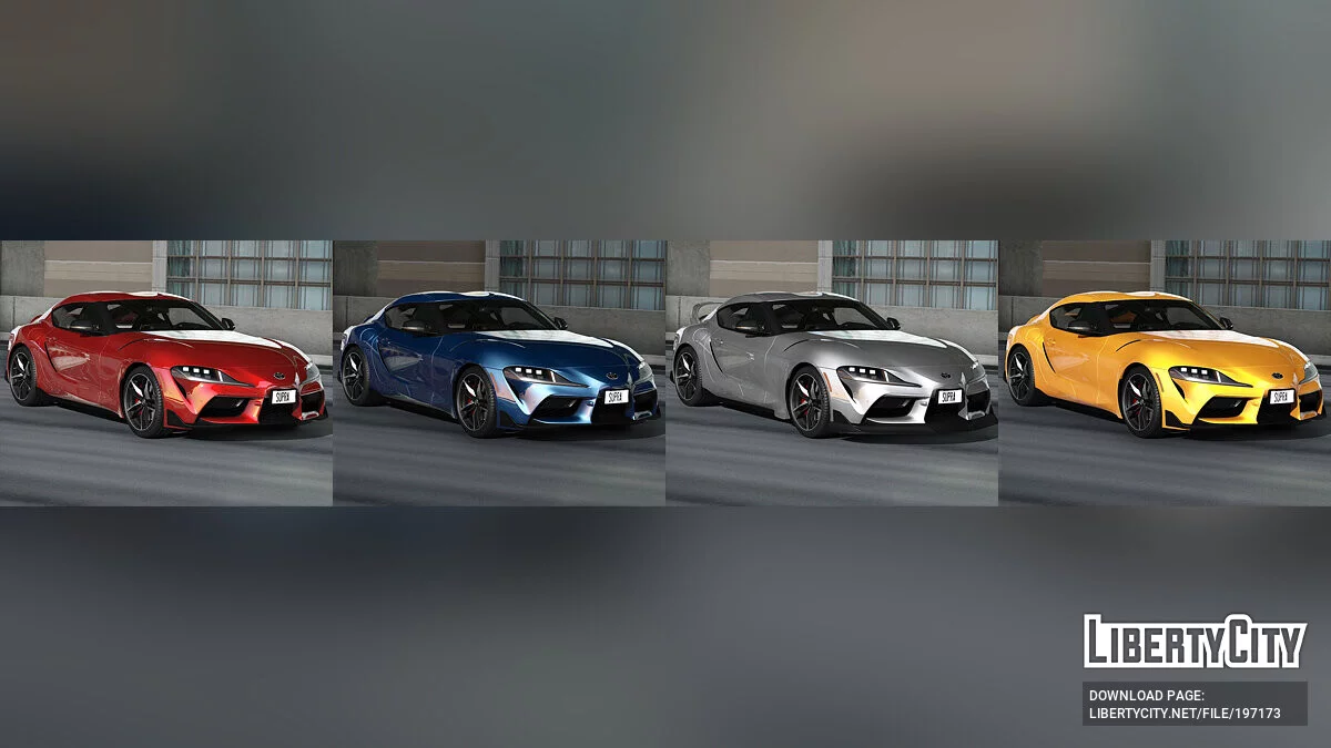 Toyota GR Supra 2020 v1.0 / GTA 5
