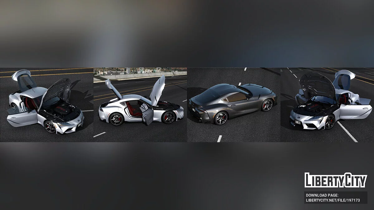 Toyota GR Supra 2020 v1.0 / GTA 5