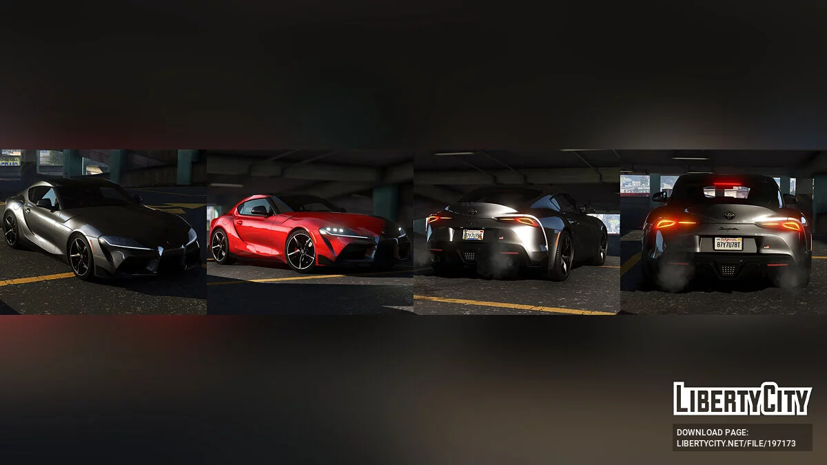 Toyota GR Supra 2020 v1.0 / GTA 5