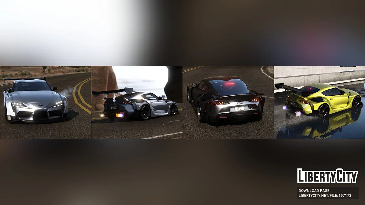 Toyota GR Supra 2020 v1.0 / GTA 5