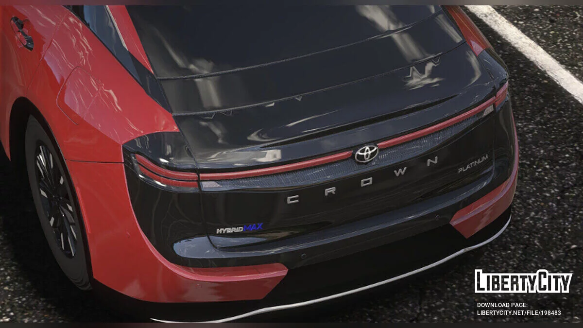 Toyota Crown Platinum 2023 v1.0 / GTA 5