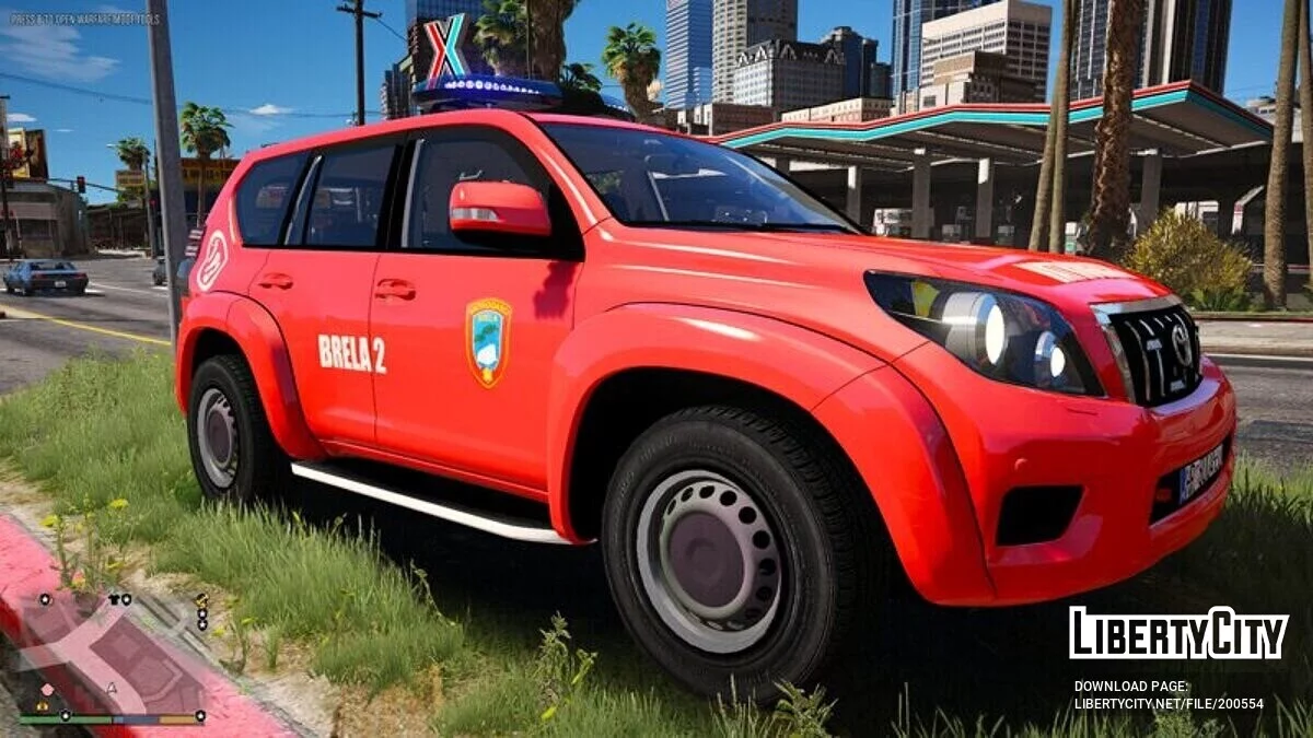Toyota Land Cruiser Prado - Пожарная Служба / GTA 5