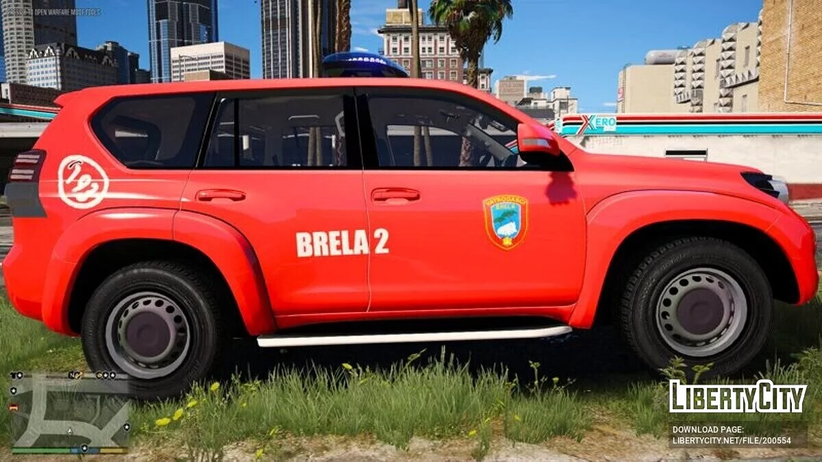 Toyota Land Cruiser Prado - Пожарная Служба / GTA 5
