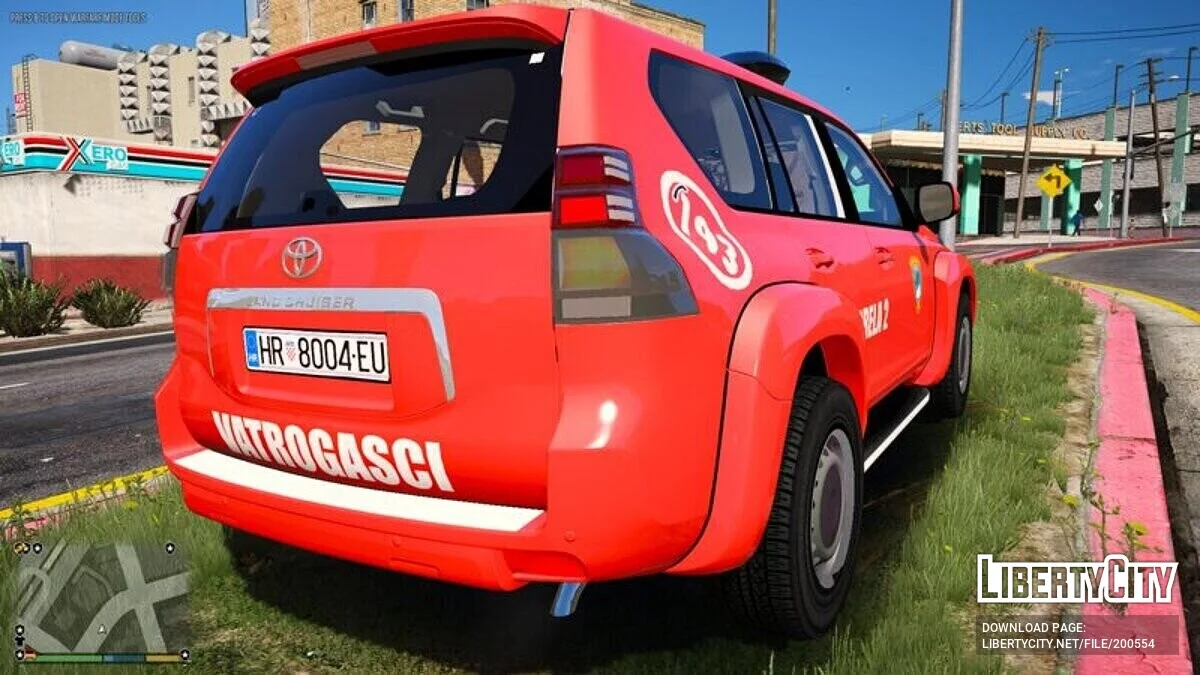 Toyota Land Cruiser Prado - Пожарная Служба / GTA 5