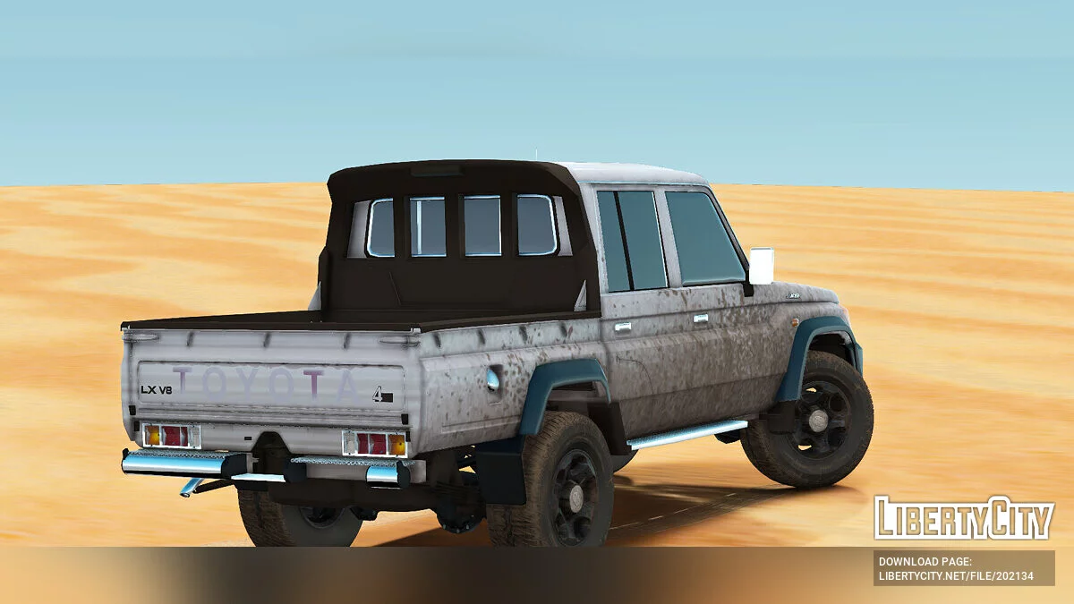 Toyota Land Cruiser Pick Up 70th 2022 / GTA 5