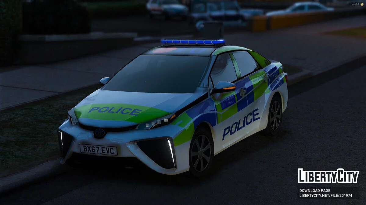 Toyota Mirai Metropolitan Police 2017 v1.0 / GTA 5