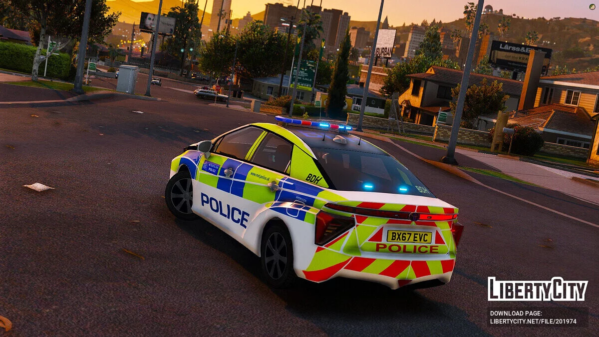 Toyota Mirai Metropolitan Police 2017 v1.0 / GTA 5