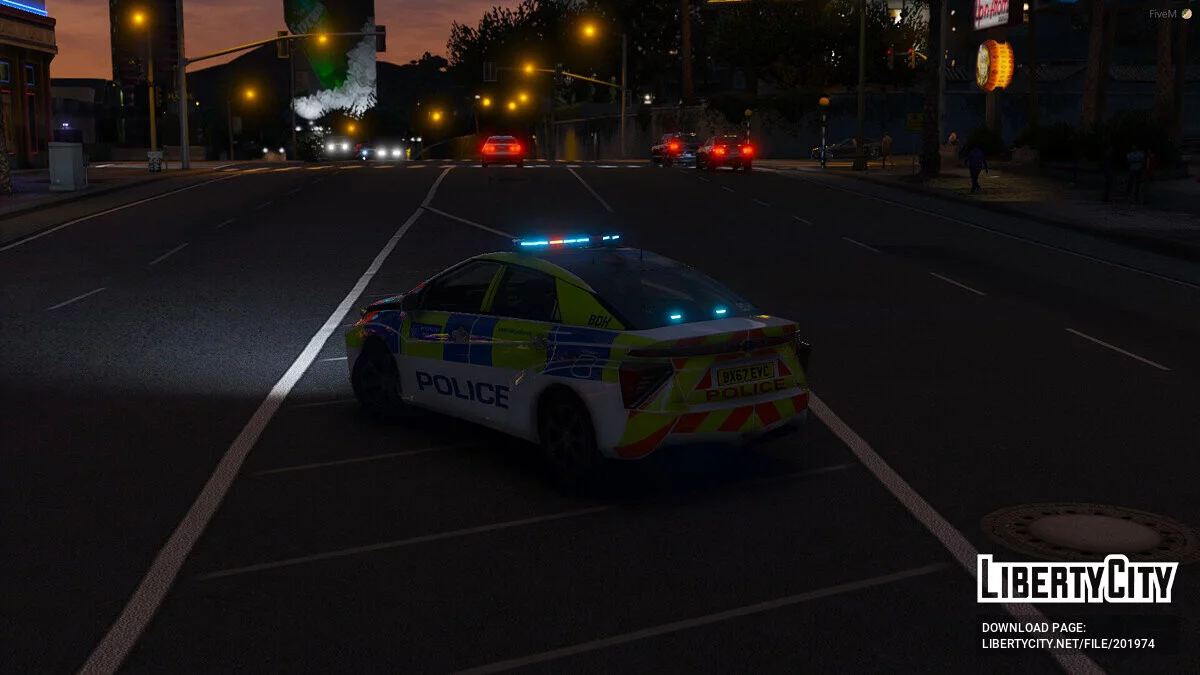 Toyota Mirai Metropolitan Police 2017 v1.0 / GTA 5