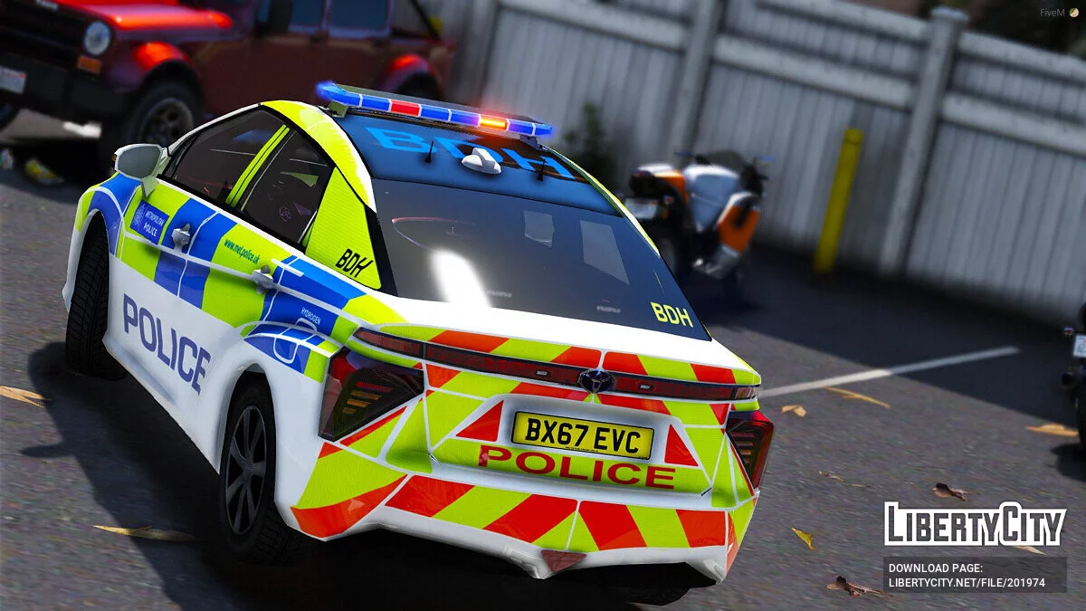 Toyota Mirai Metropolitan Police 2017 v1.0 / GTA 5