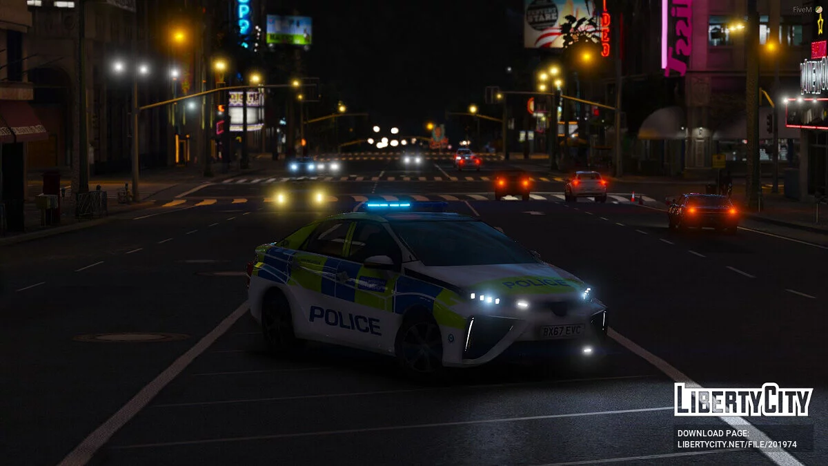 Toyota Mirai Metropolitan Police 2017 v1.0 / GTA 5