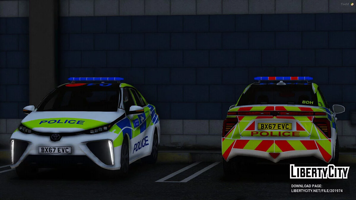 Toyota Mirai Metropolitan Police 2017 v1.0 / GTA 5