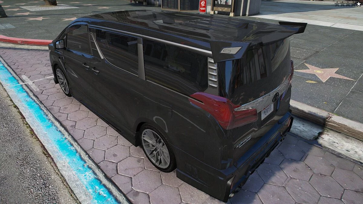 Toyota Alphard Rowen Bodykit / GTA 5