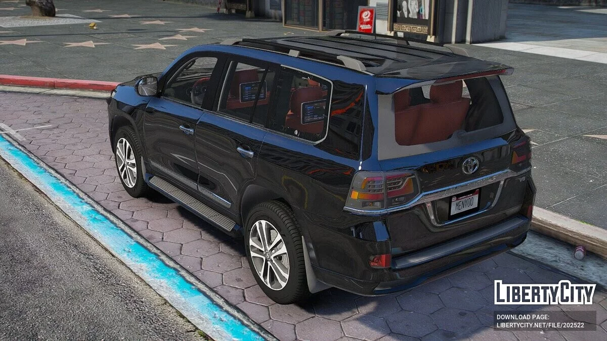 丰田兰德酷路泽2016款车身套件 / GTA 5