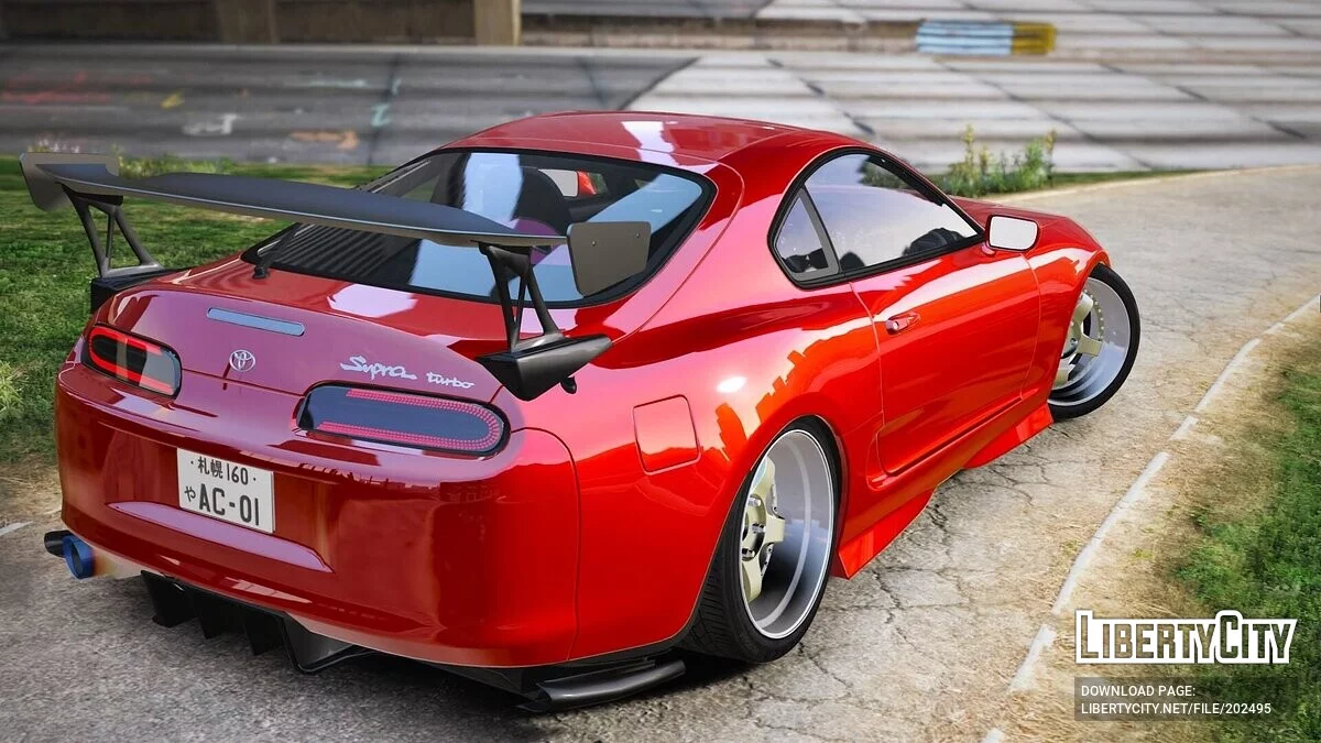 丰田 Supra JZA80 v1.5 / GTA 5