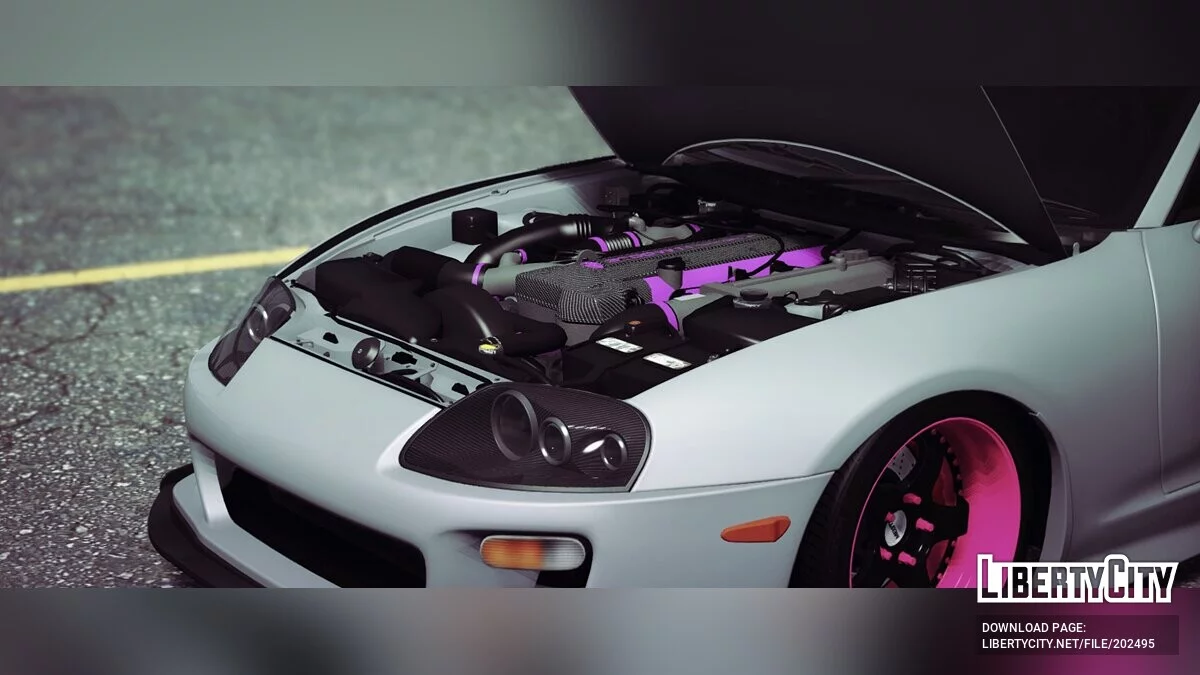 丰田 Supra JZA80 v1.5 / GTA 5
