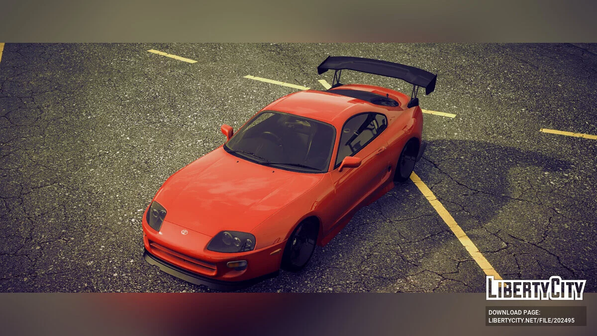 丰田 Supra JZA80 v1.5 / GTA 5