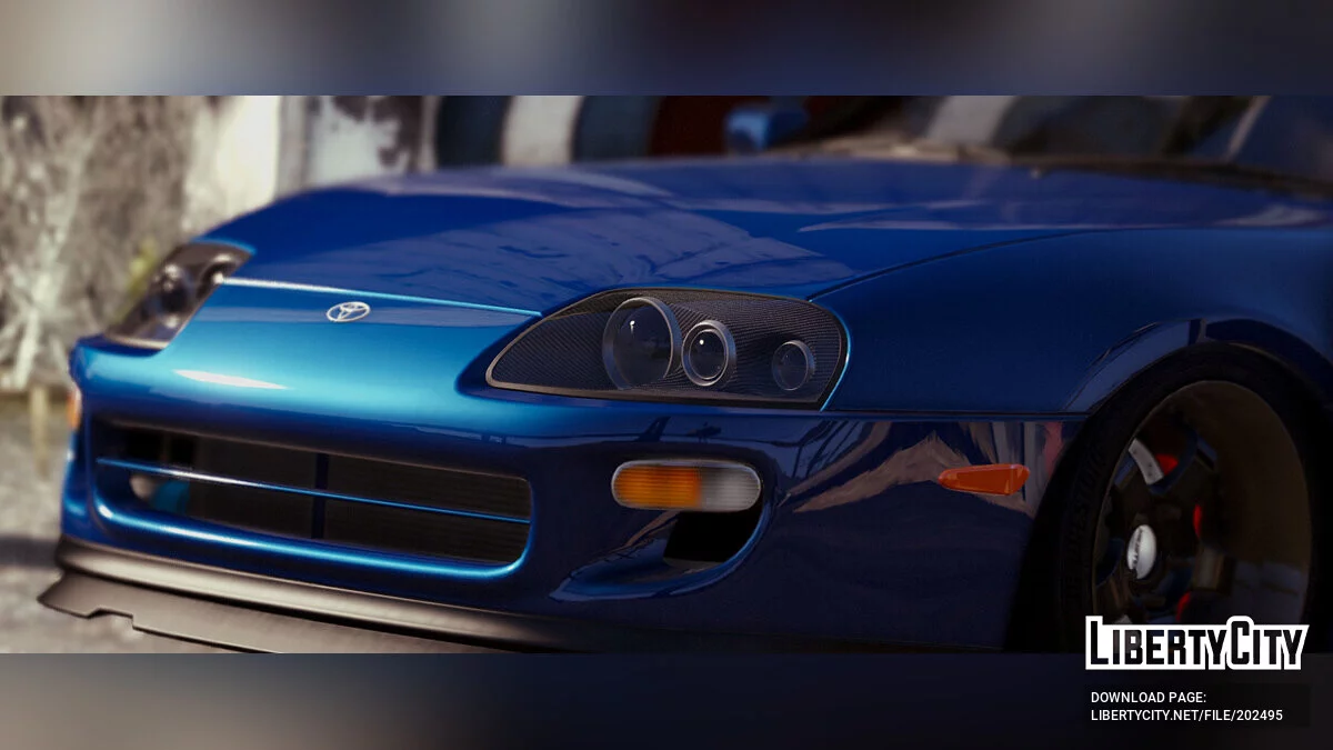丰田 Supra JZA80 v1.5 / GTA 5