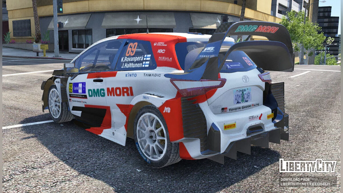 2018 Toyota Yaris WRC v1.0 / GTA 5