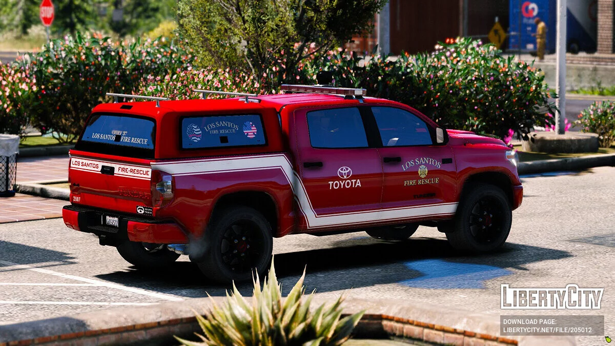 2019 Toyota Tundra Fire Dept v1.1 / GTA 5