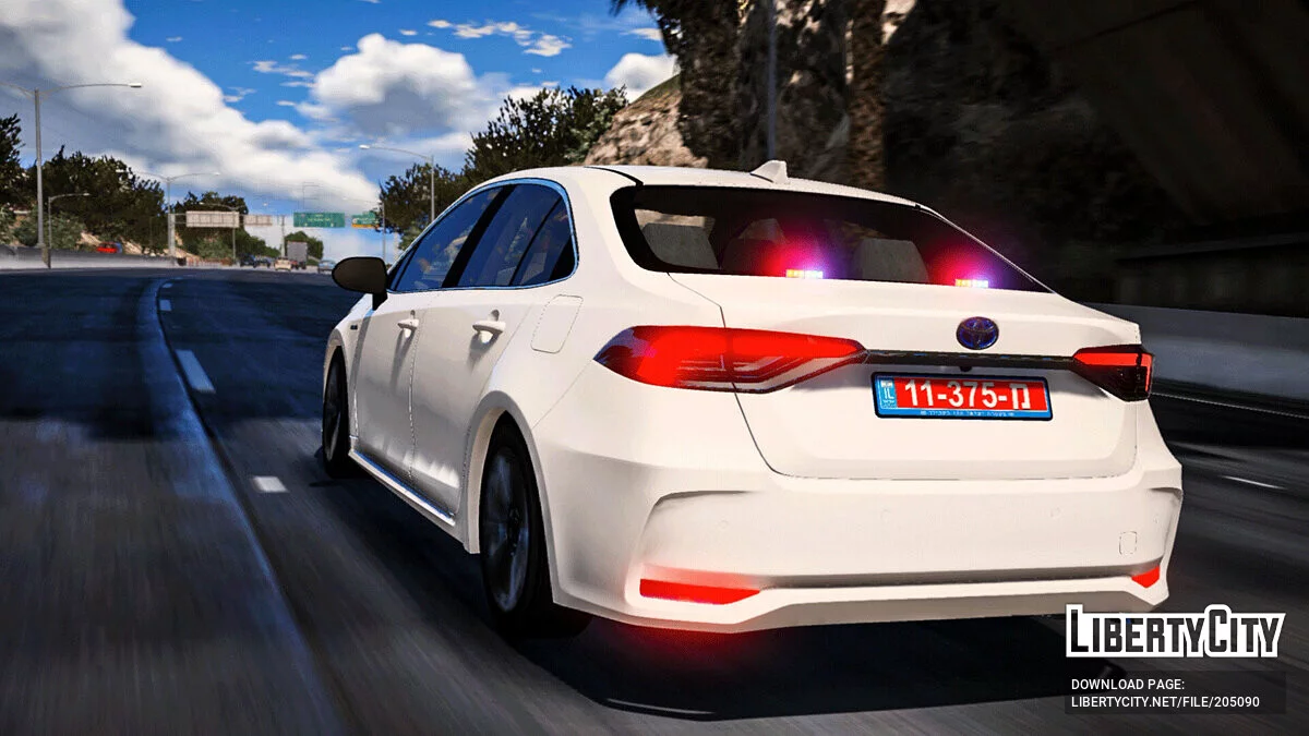 2020 Toyota Corolla não marcado / GTA 5