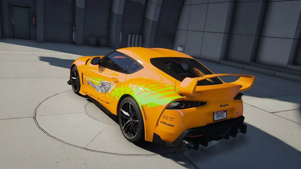 2020 Toyota GR Supra Velozes e Furiosos v1.0 / GTA 5