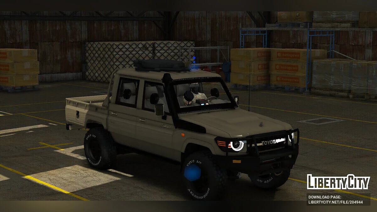 Toyota Land Cruiser GR Pick Up Armored v1.0 / GTA 5