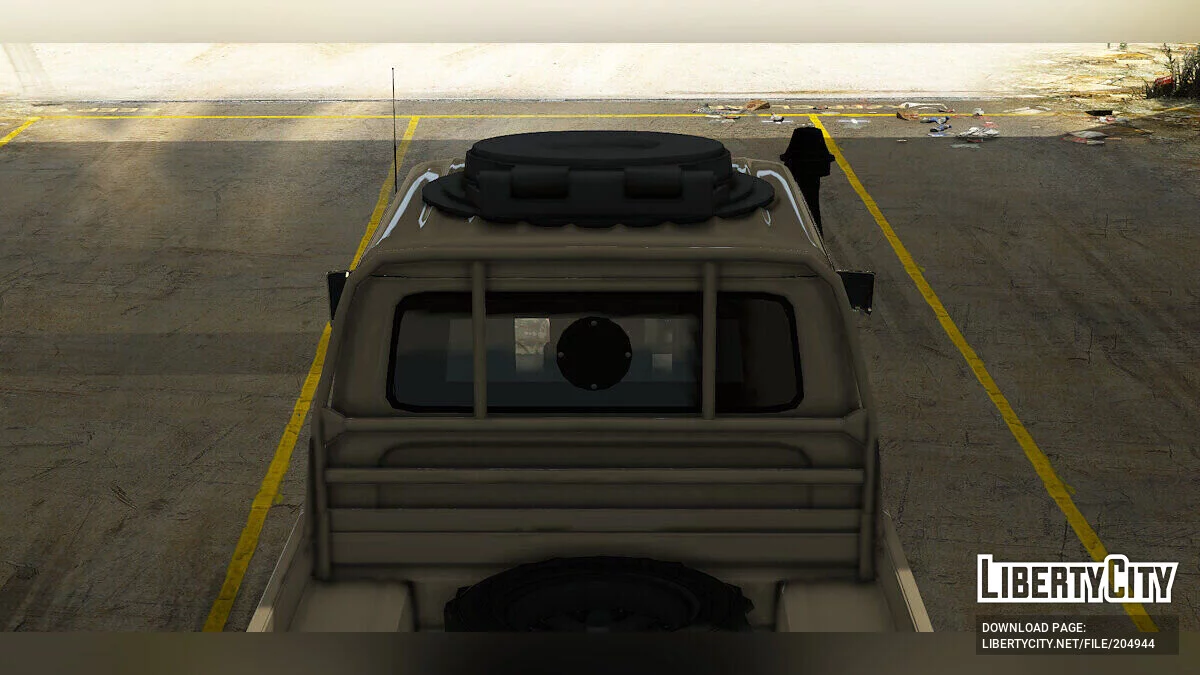 Toyota Land Cruiser GR Pick Up Armored v1.0 / GTA 5