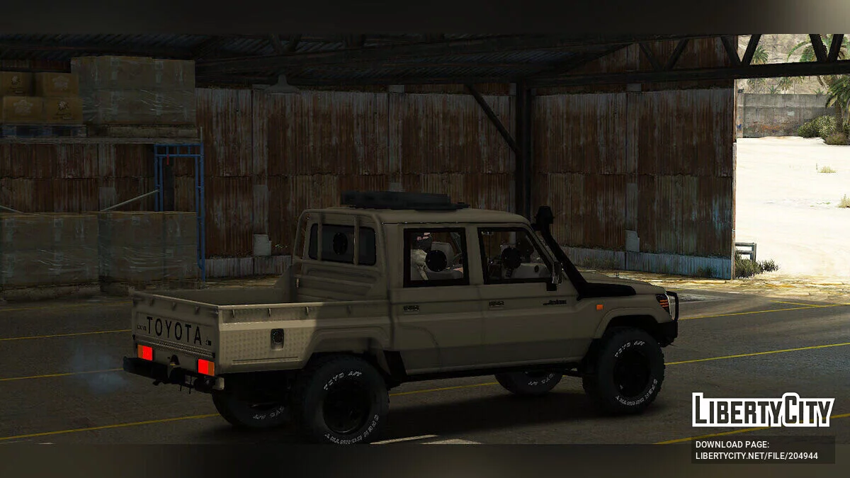 Toyota Land Cruiser GR Pick Up Armored v1.0 / GTA 5