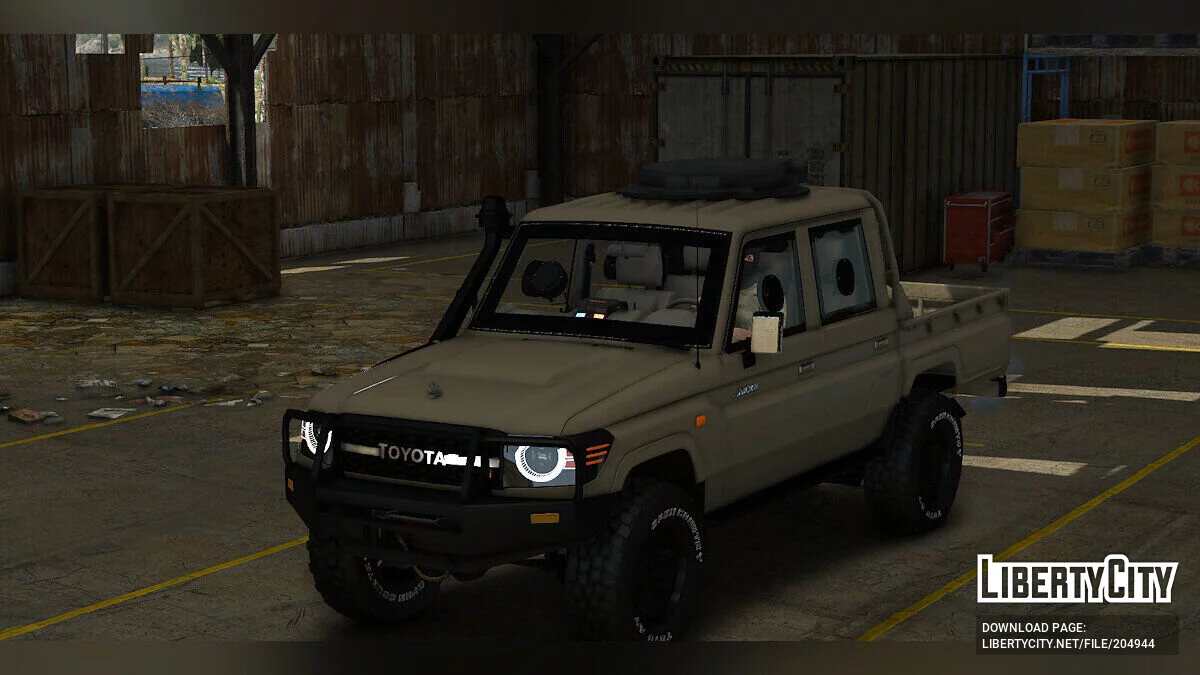 Toyota Land Cruiser GR Pick Up Armored v1.0 / GTA 5