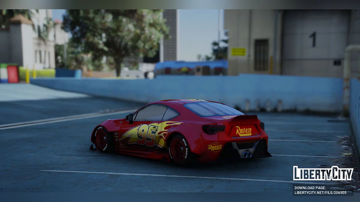 Toyota GT86 KARMA Lightning Mcqueen / GTA 5