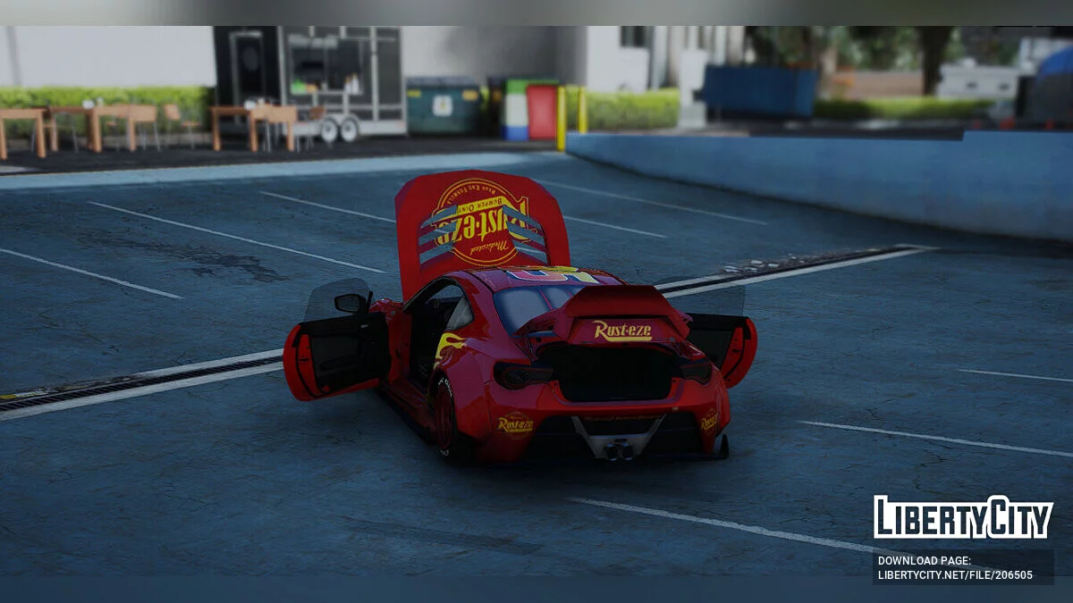 Toyota GT86 KARMA Lightning Mcqueen / GTA 5