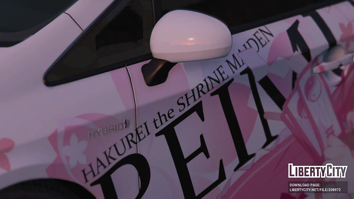 Toyota Prius Hakurei Reimu / GTA 5