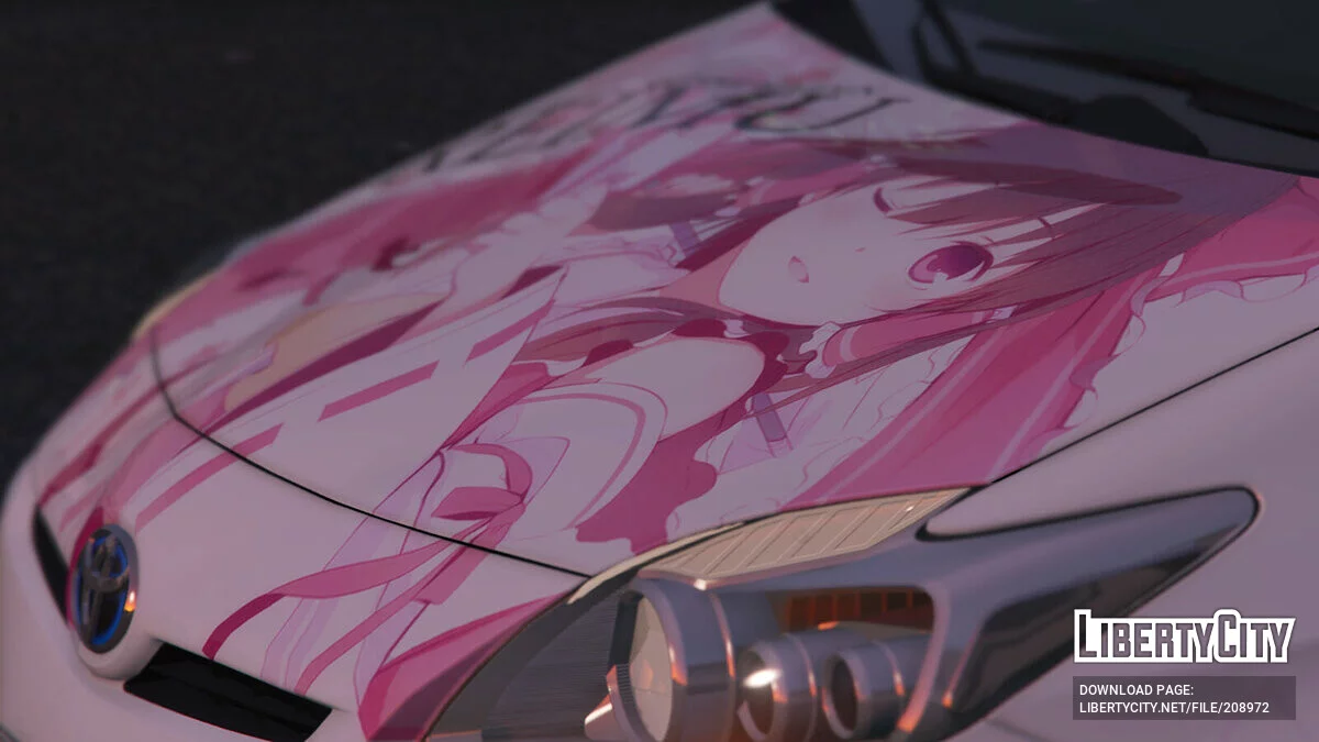 Toyota Prius Hakurei Reimu / GTA 5