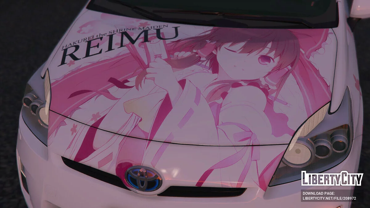 Toyota Prius Hakurei Reimu / GTA 5