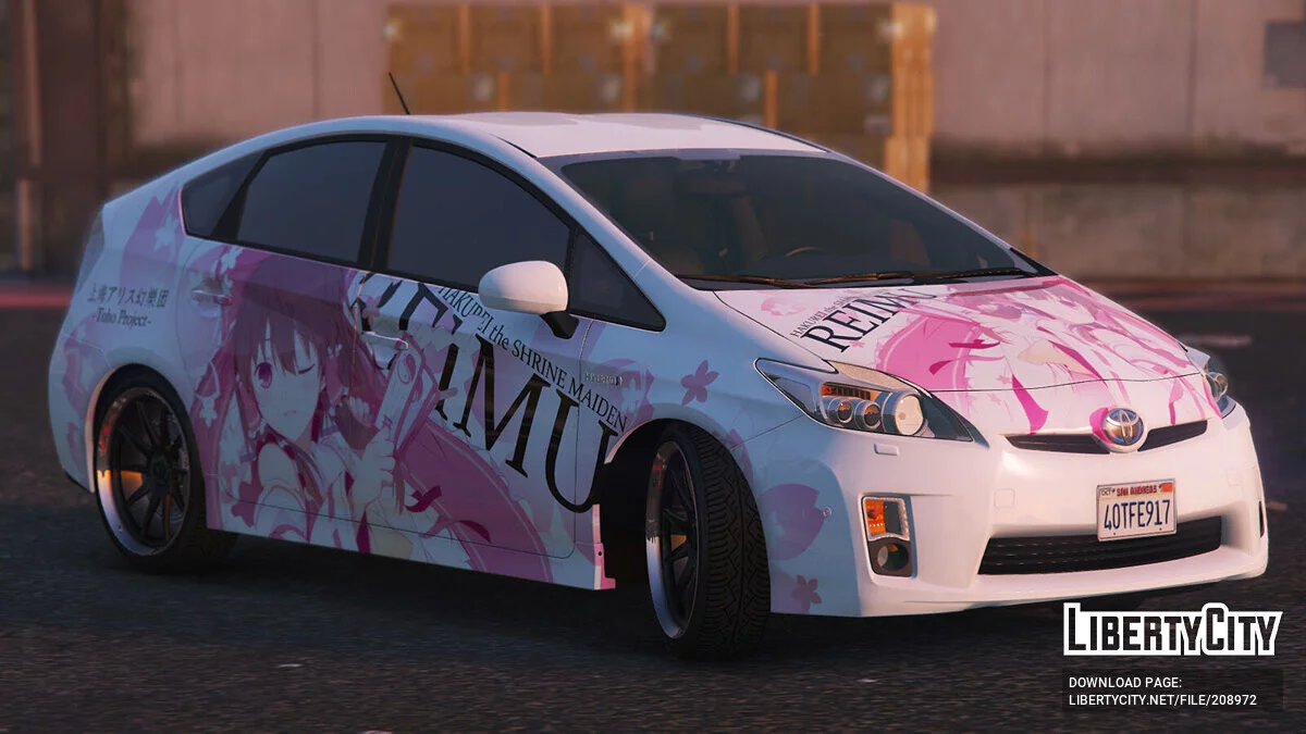 Toyota Prius Hakurei Reimu / GTA 5